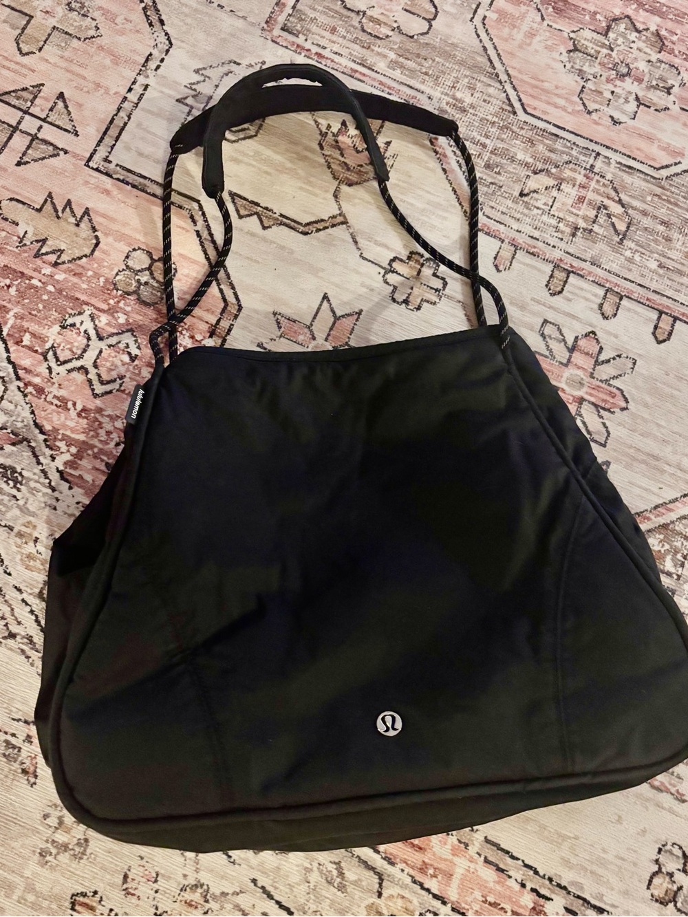 lululemon athletica Black Snap Tote
